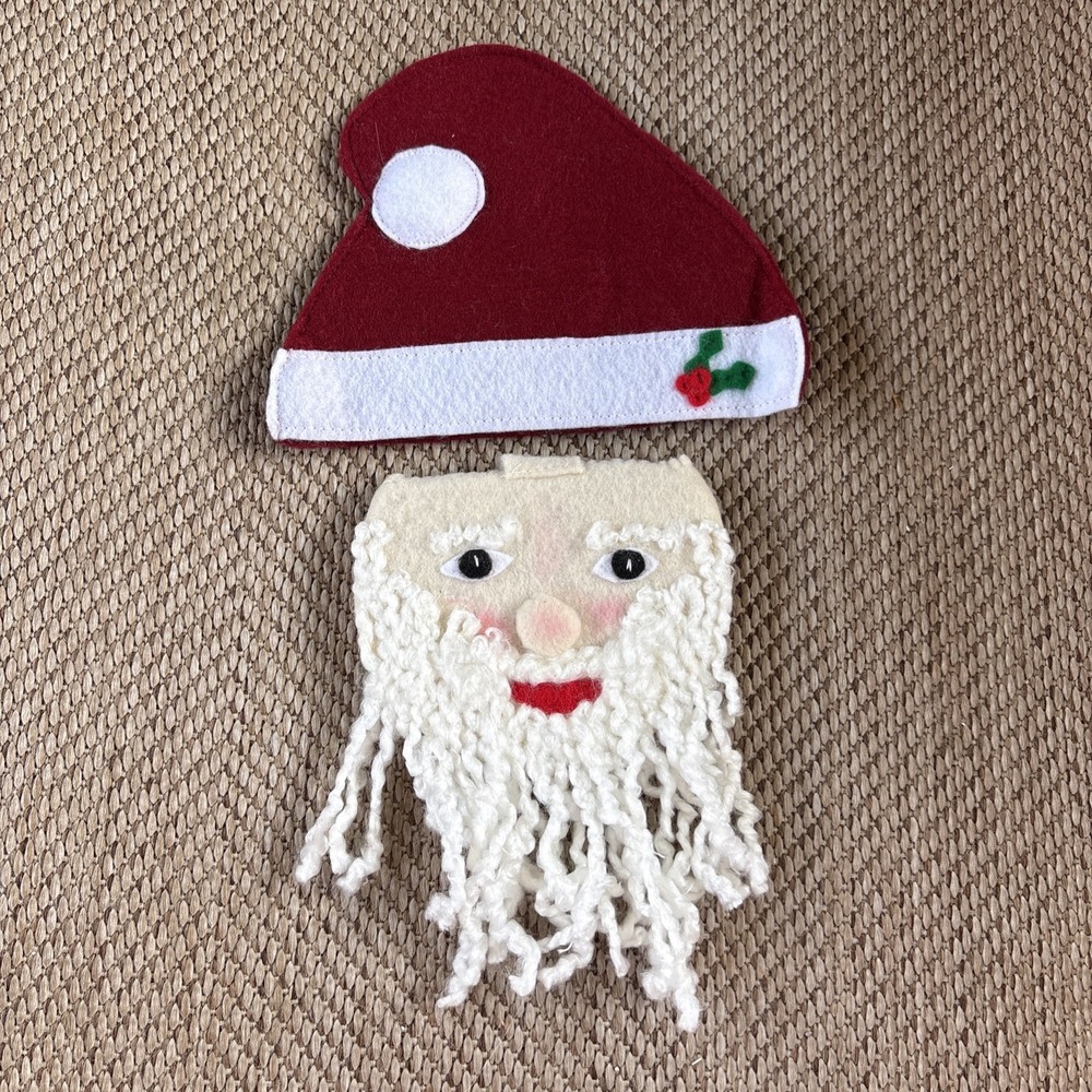 Longaberger Santa Face For Small Wrought Iron Snowman